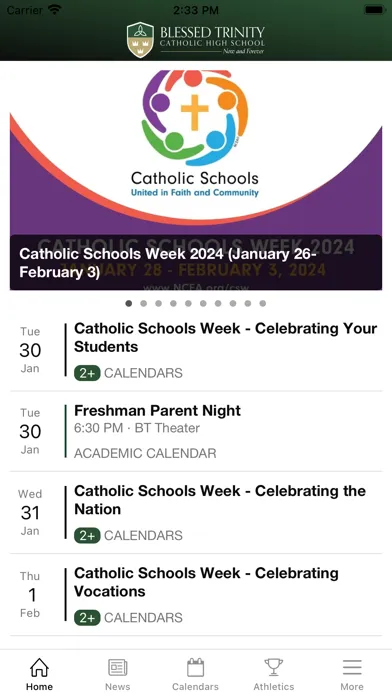 Blessed Trinity Catholic HS স্ক্রিনশট