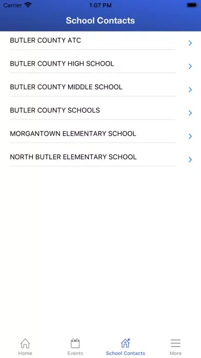 Tangkapan layar Butler Ky Schools