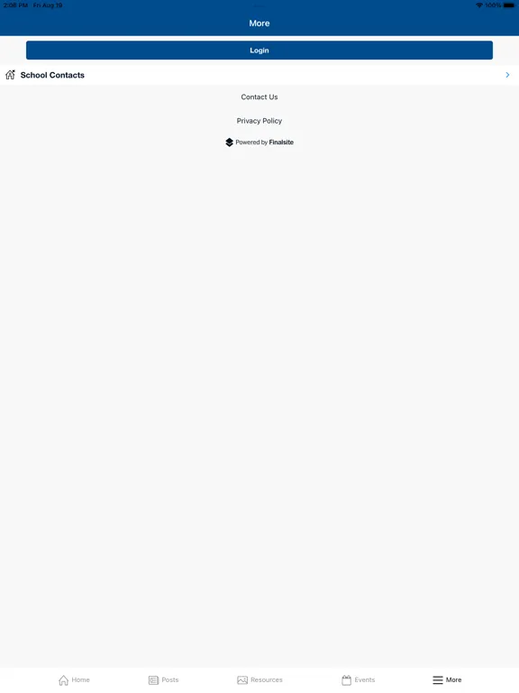 Zrzuty ekranu Hamilton-Wenham RSD Sites iPad 