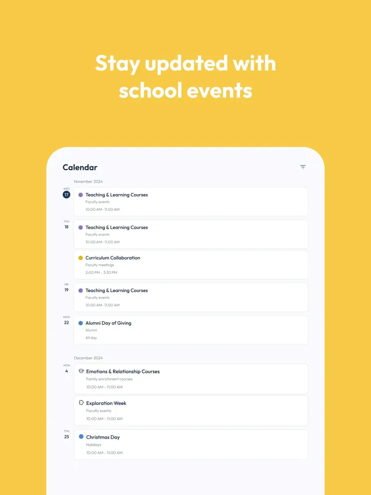 Hamilton Twp. School District Screenshots