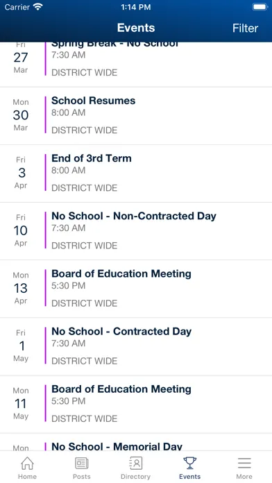 Tangkapan skrin School District of Lodi WI