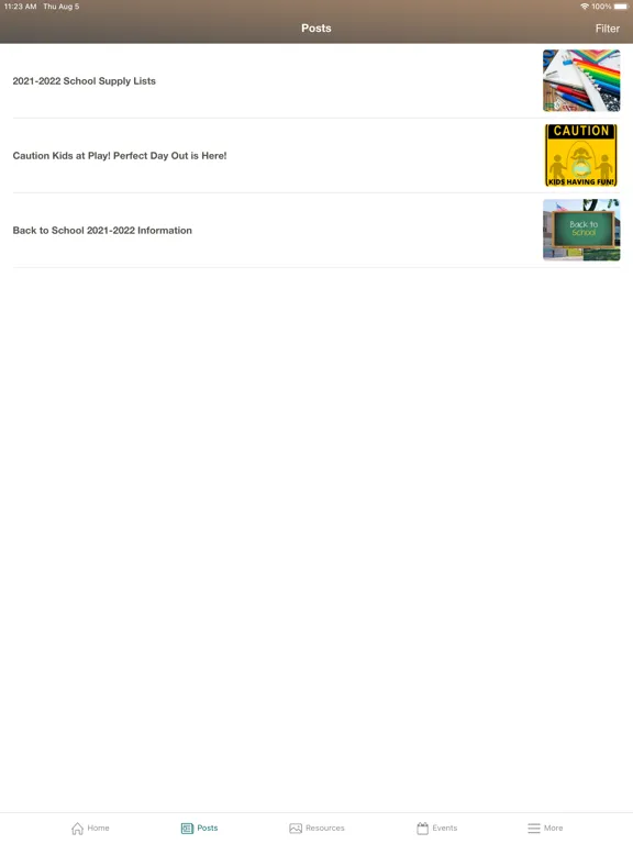 Oakhill Day School iPad  سکرین شاٹس