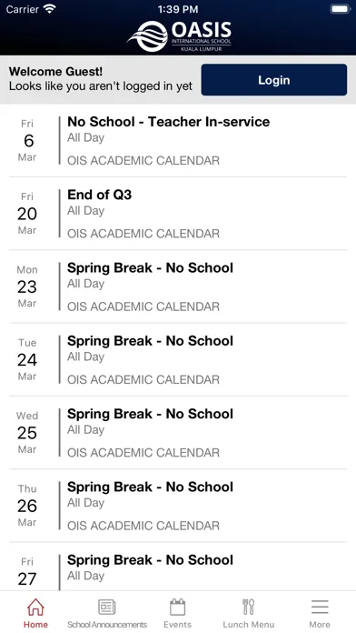 My Oasis International School Screenshots