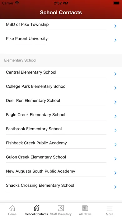 MSD of Pike Township Screenshots
