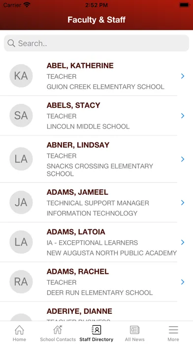 MSD of Pike Township Screenshots
