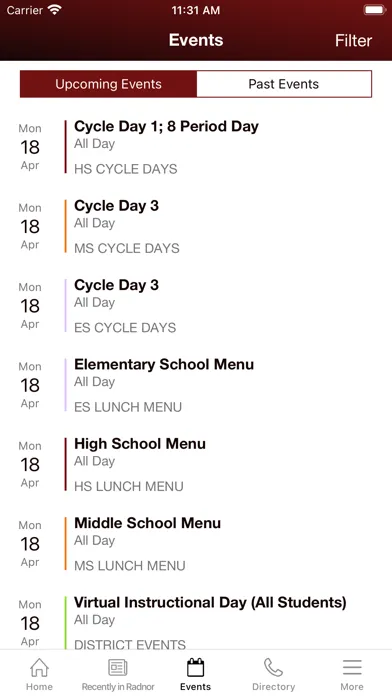 Radnor Twp School District سکرین شاٹس