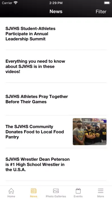 ภาพหน้าจอของ Saint John Vianney HS