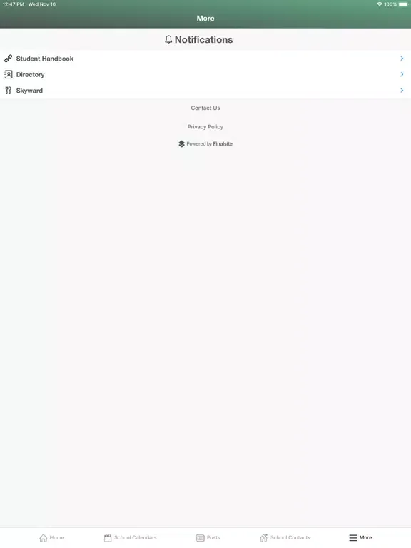 Tukwila School District App iPad  स्क्रीनशॉट