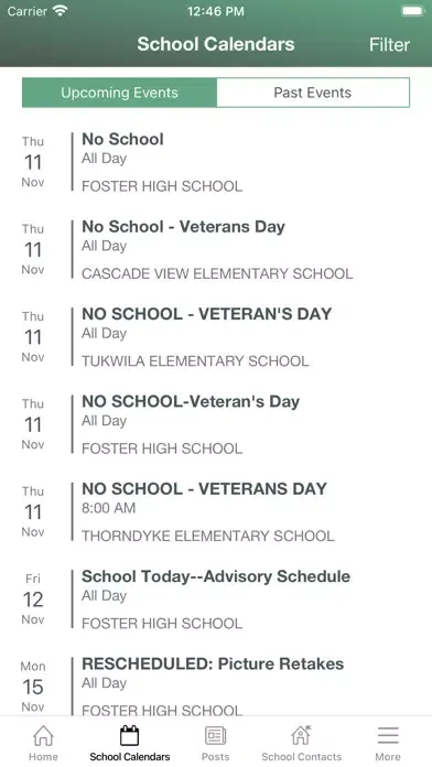 Tukwila School District App स्क्रीनशॉट