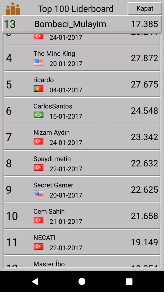 Classic Minesweeper (Online)应用截图