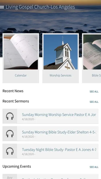 Living Gospel Church L.A. 스크린샷