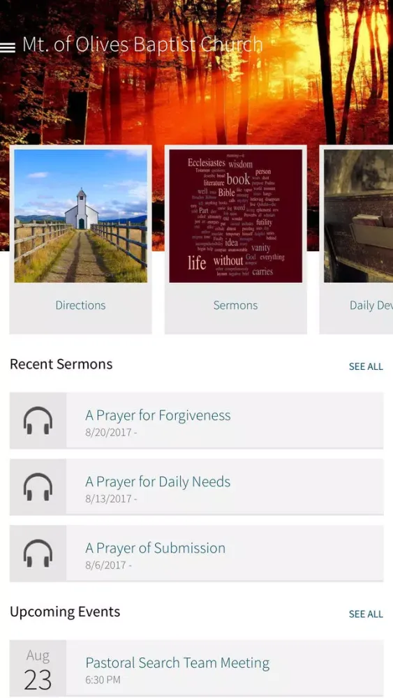 تصاویر Mt. of Olives Baptist Church