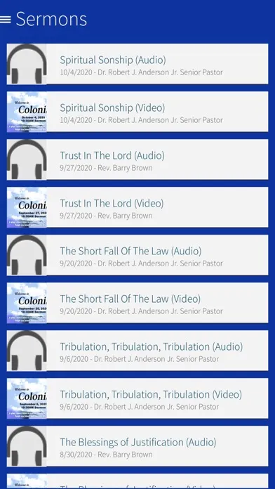 Colonial Baptist Church MD 스크린샷