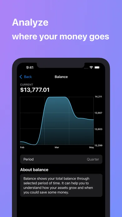 Moono: Expense tracker Screenshots