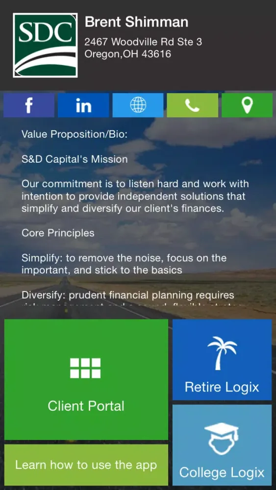 S&D Capital Financial Advisors سکرین شاٹس