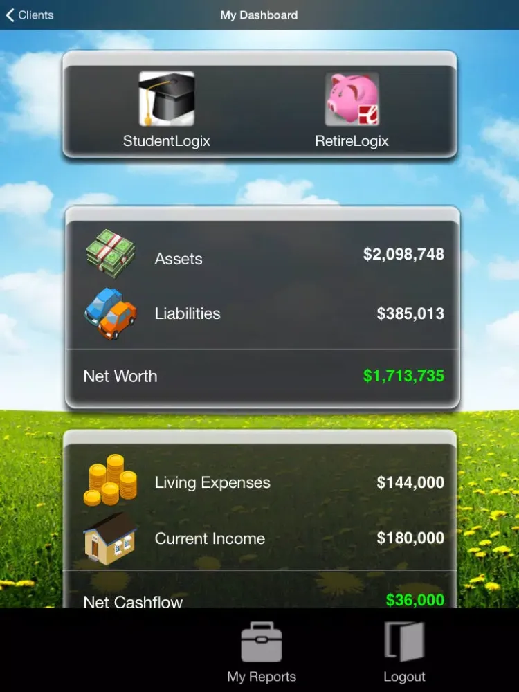Capturas de pantalla de Searcy Financial Services iPad 
