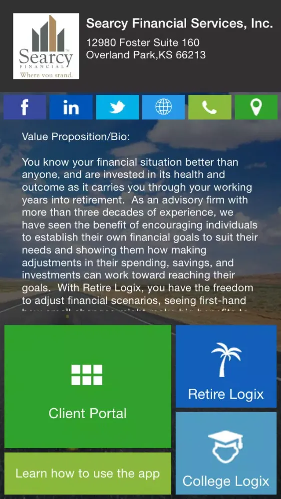 Capturas de pantalla de Searcy Financial Services