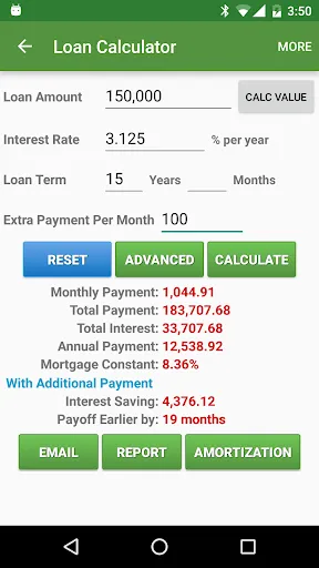 Financial Calculators Pro Screenshots