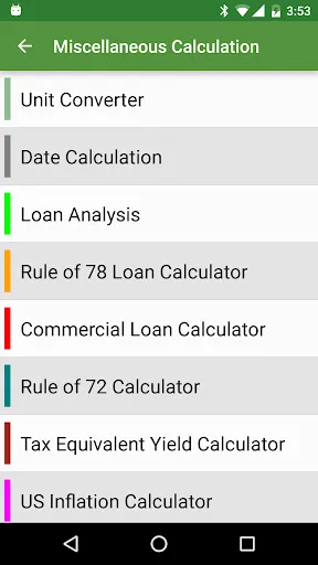 Financial Calculators Pro Screenshots