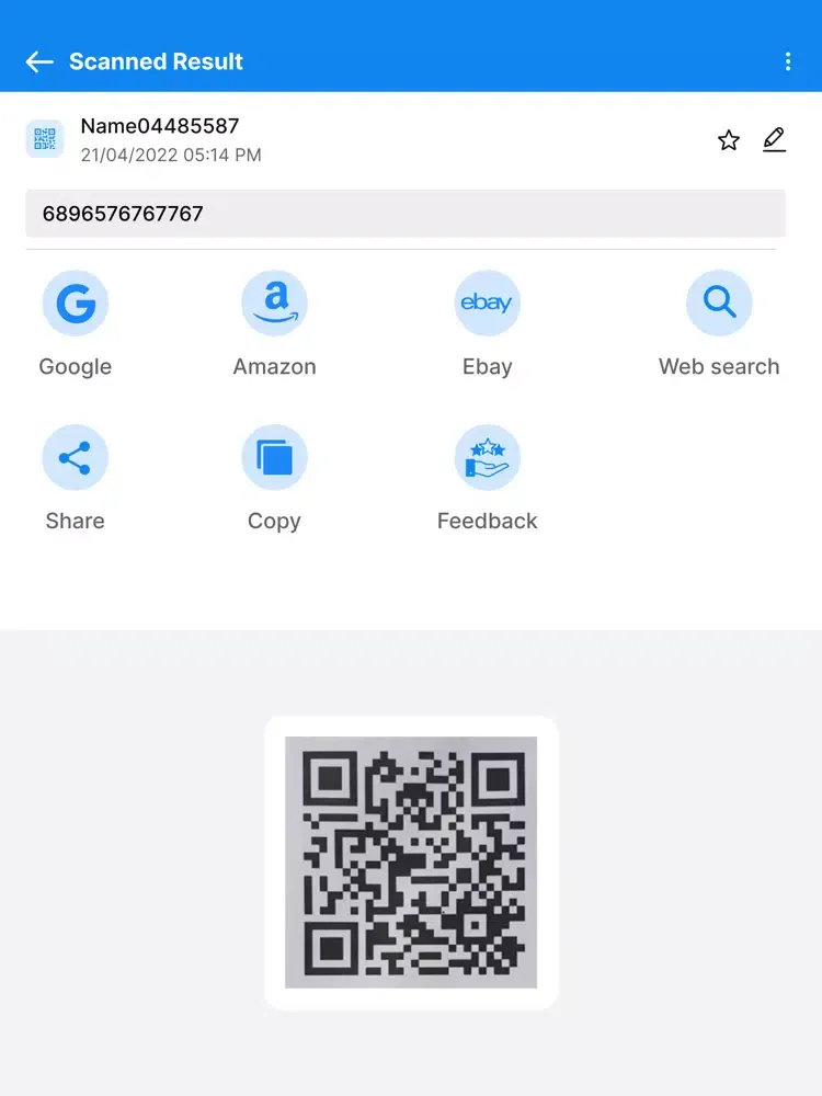 Capturas de pantalla de QR Code Reader - QRCode iPad 
