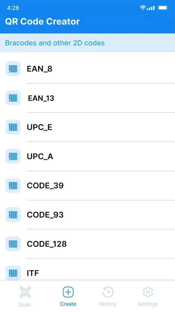 Capturas de pantalla de QR Code Reader - QRCode