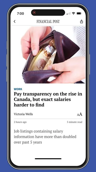 Financial Post Ekran Görüntüleri