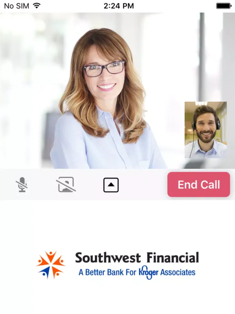 تصاویر Southwest Financial Video Chat iPad 