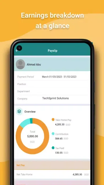 Financio Payroll Screenshots