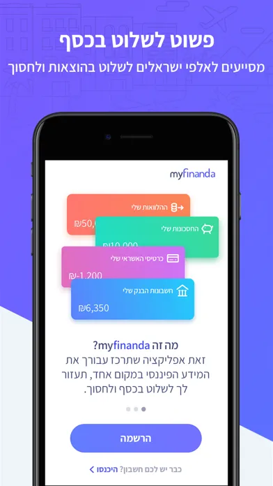 !פשוט לשלוט בכסף - MyFinanda Screenshots