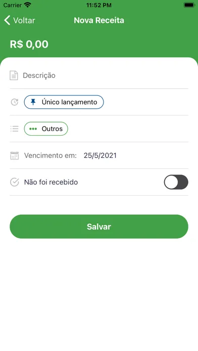 صور FinApp - Finanças Pessoais