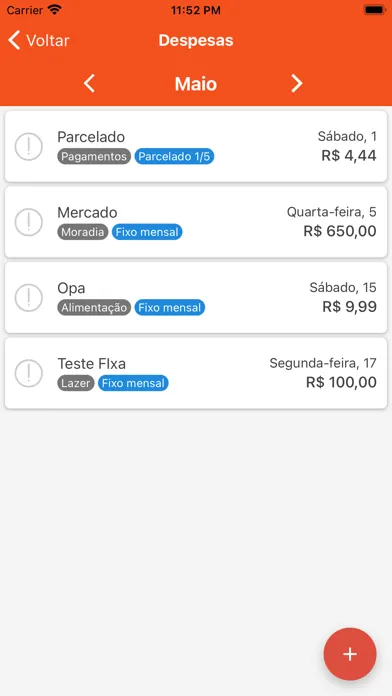 صور FinApp - Finanças Pessoais