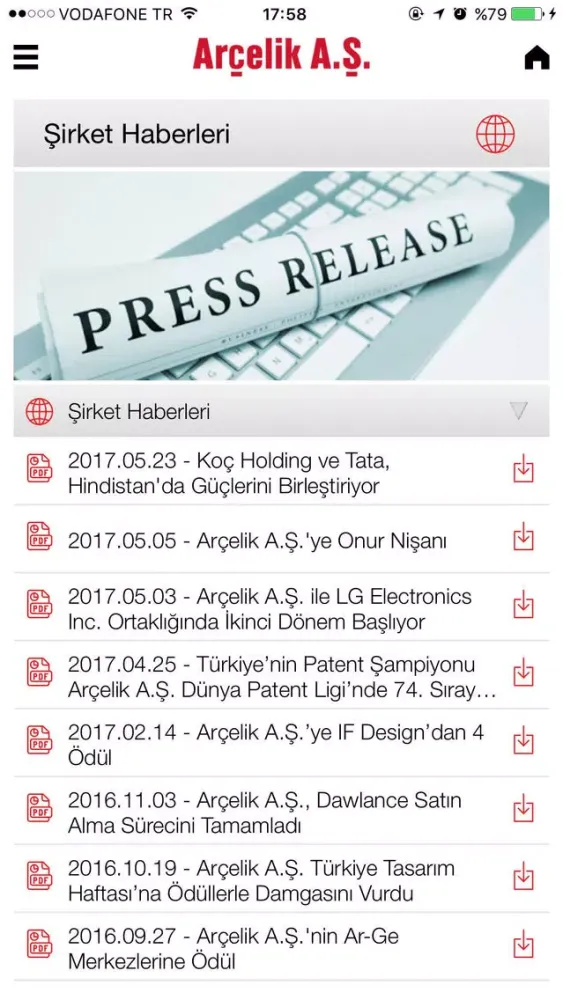 Arçelik IR应用截图