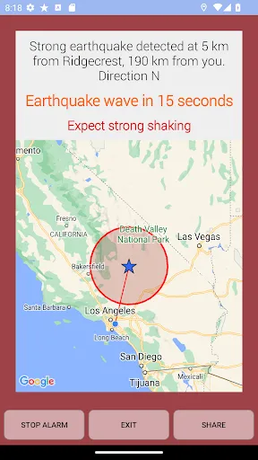 Скриншоты Earthquake Network PRO