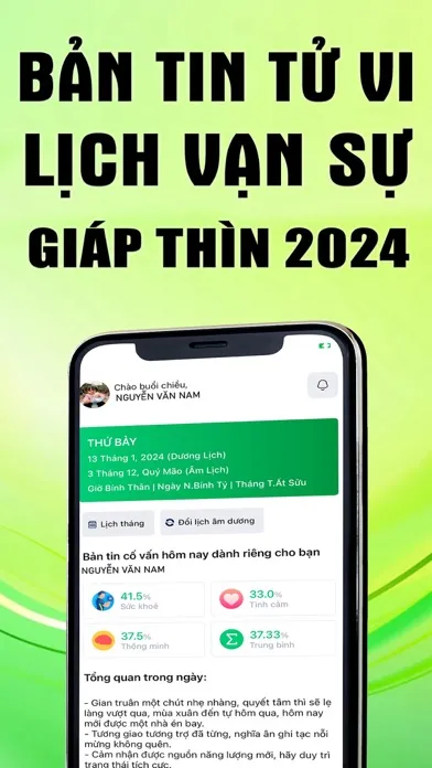 Cố Vấn Phong Thuỷ Ekran Görüntüleri