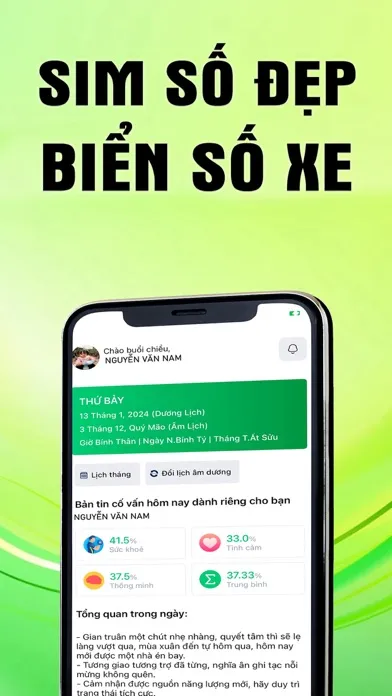 Cố Vấn Phong Thuỷ Ekran Görüntüleri