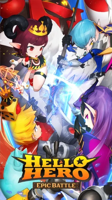 Hello Hero Epic Battle: 3D RPG 스크린샷