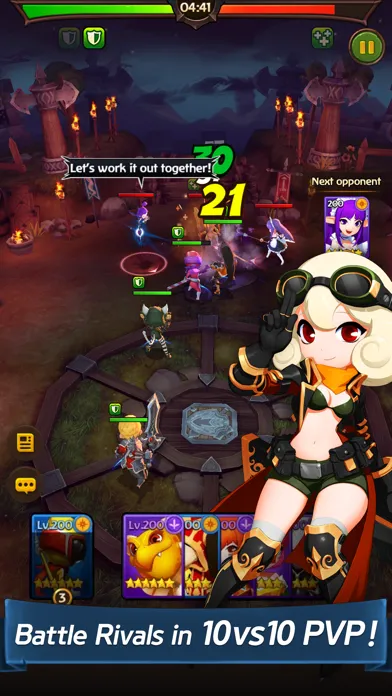 Hello Hero Epic Battle: 3D RPG 스크린샷