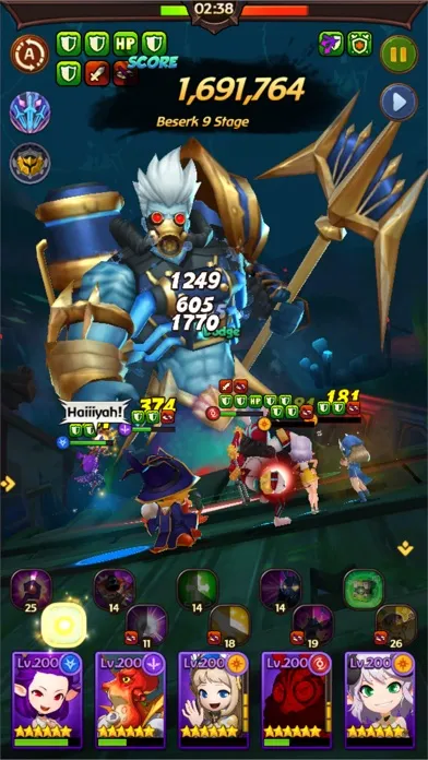 Hello Hero Epic Battle: 3D RPG 스크린샷