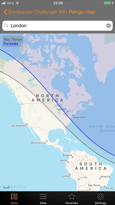 Captures d'écran de AirDB Business Aviation Data