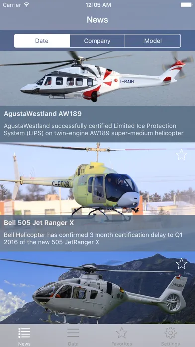 AirDB Civil Helicopters Data应用截图