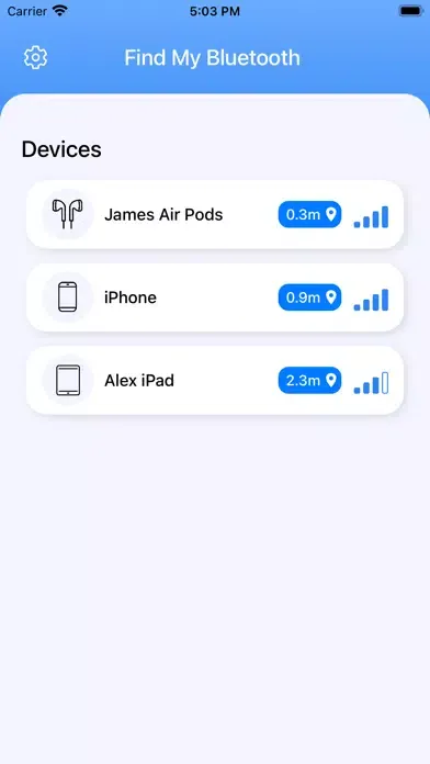 Bluetooth Device Scanner Screenshots