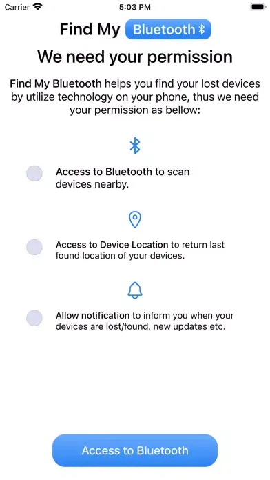 Bluetooth Device Scanner Screenshots