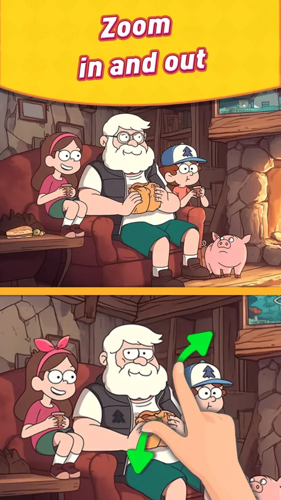 Capturas de pantalla de Find Differences: Seek & Spot