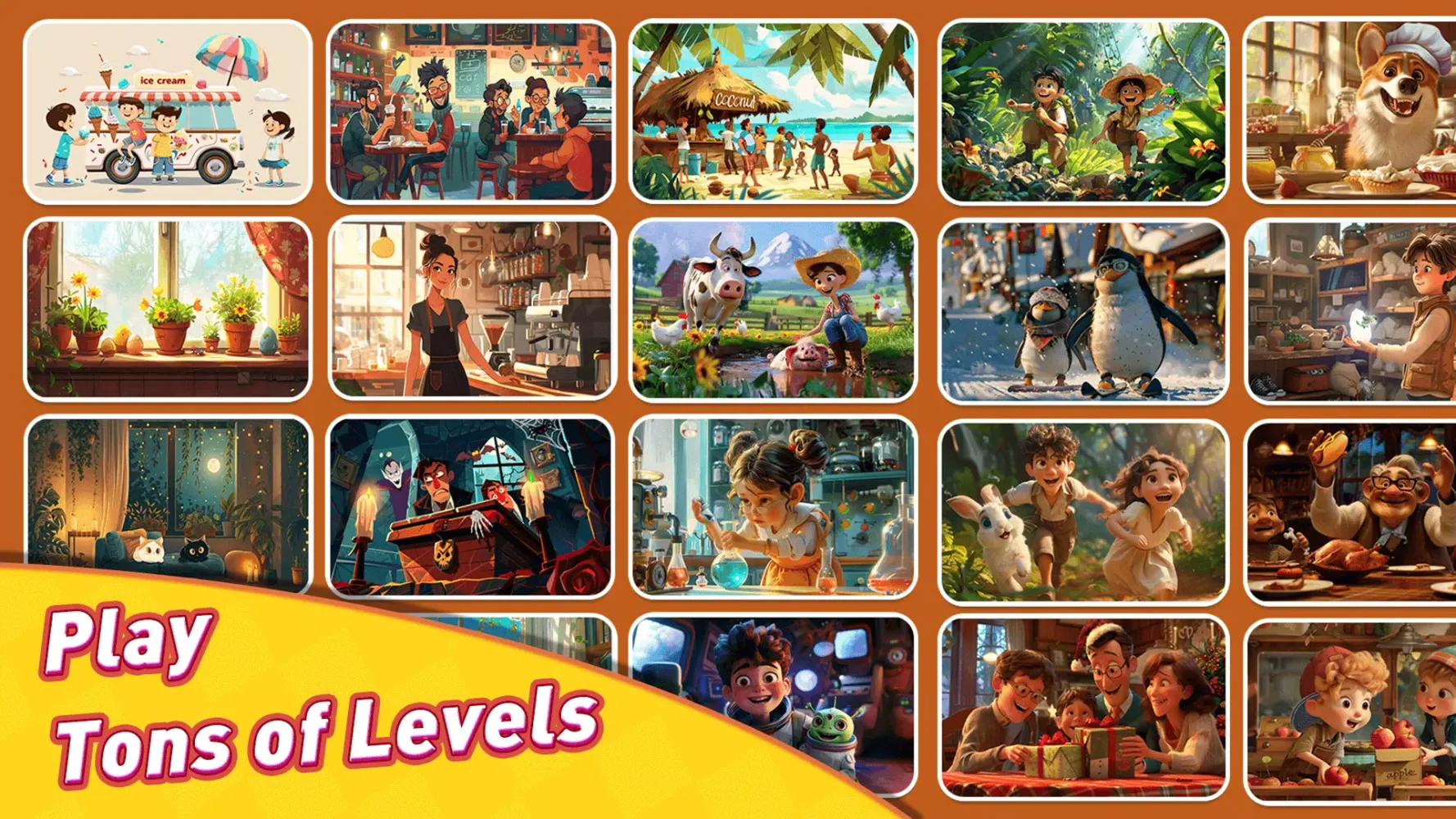 Capturas de pantalla de Find Differences: Seek & Spot