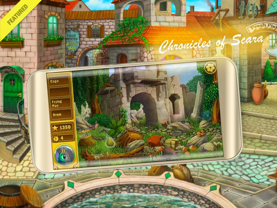Chronicles of Scara: Hidden Objects iPad 应用截图