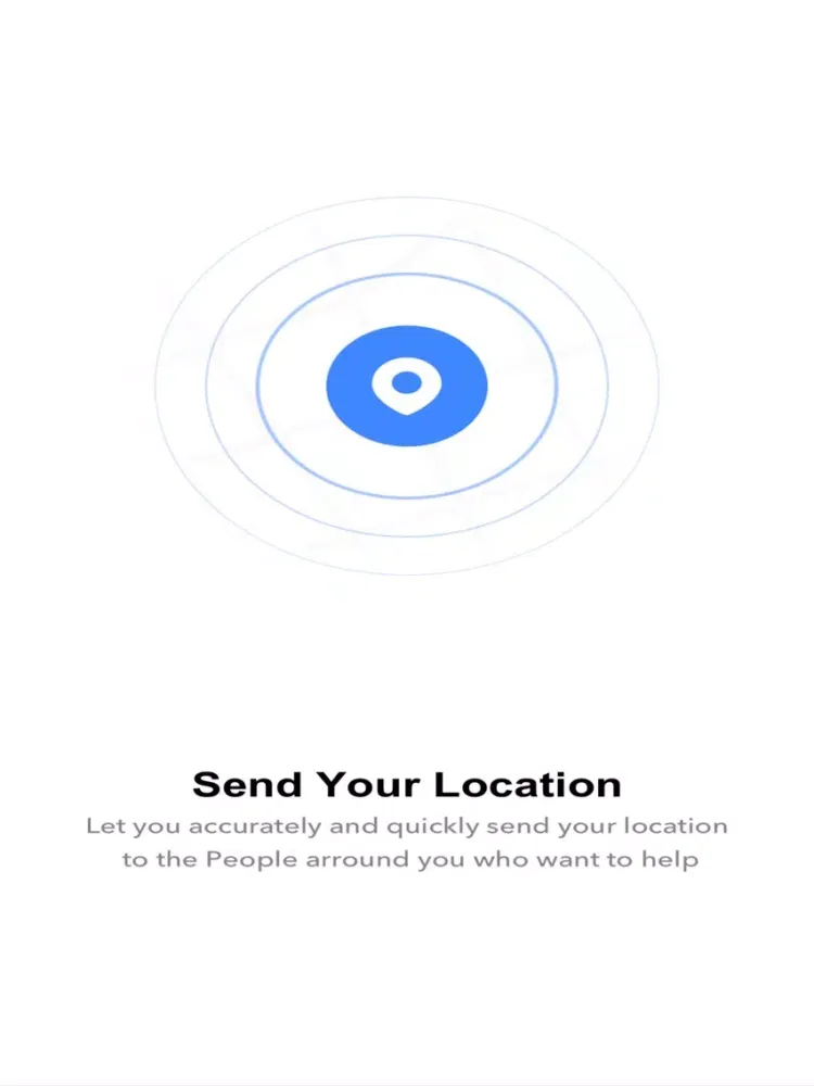 Capturas de pantalla de Find Me Here share my location to friends & family iPad 