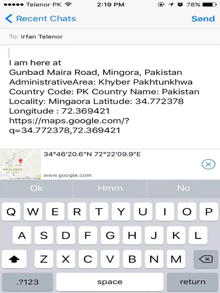 Capturas de pantalla de Find Me Here share my location to friends & family iPad 