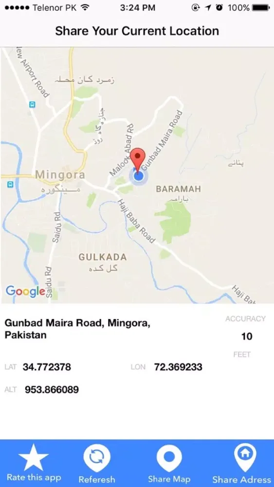 Capturas de pantalla de Find Me Here share my location to friends & family