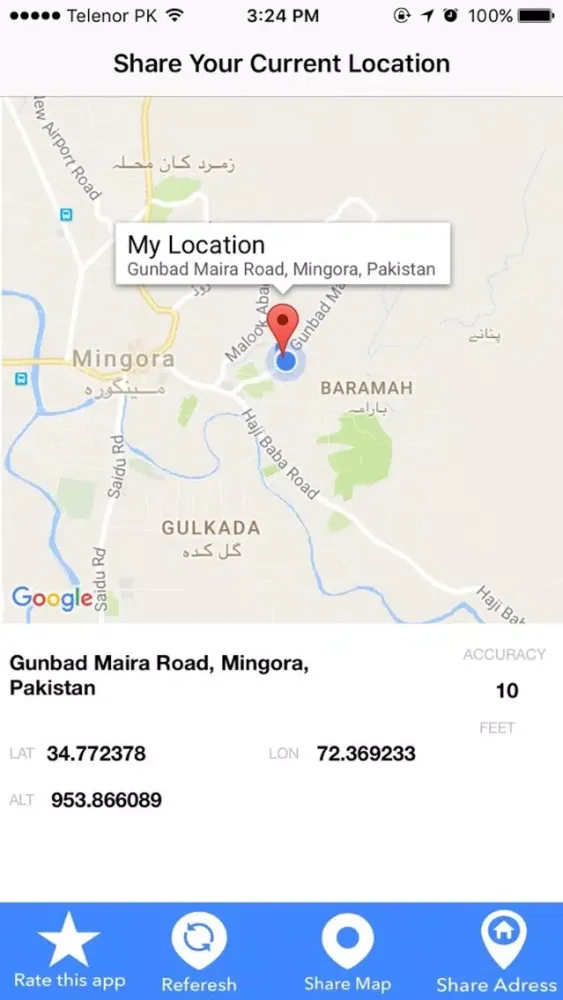 Capturas de pantalla de Find Me Here share my location to friends & family
