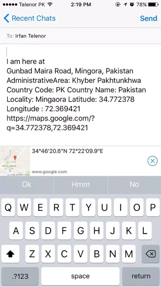 Capturas de pantalla de Find Me Here share my location to friends & family